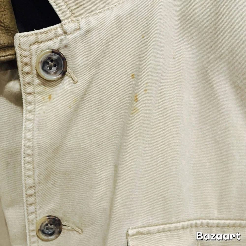 Banana Republic Vintage Field Khaki Jacket Field Jacket Sz:Large